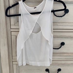 White Free People top